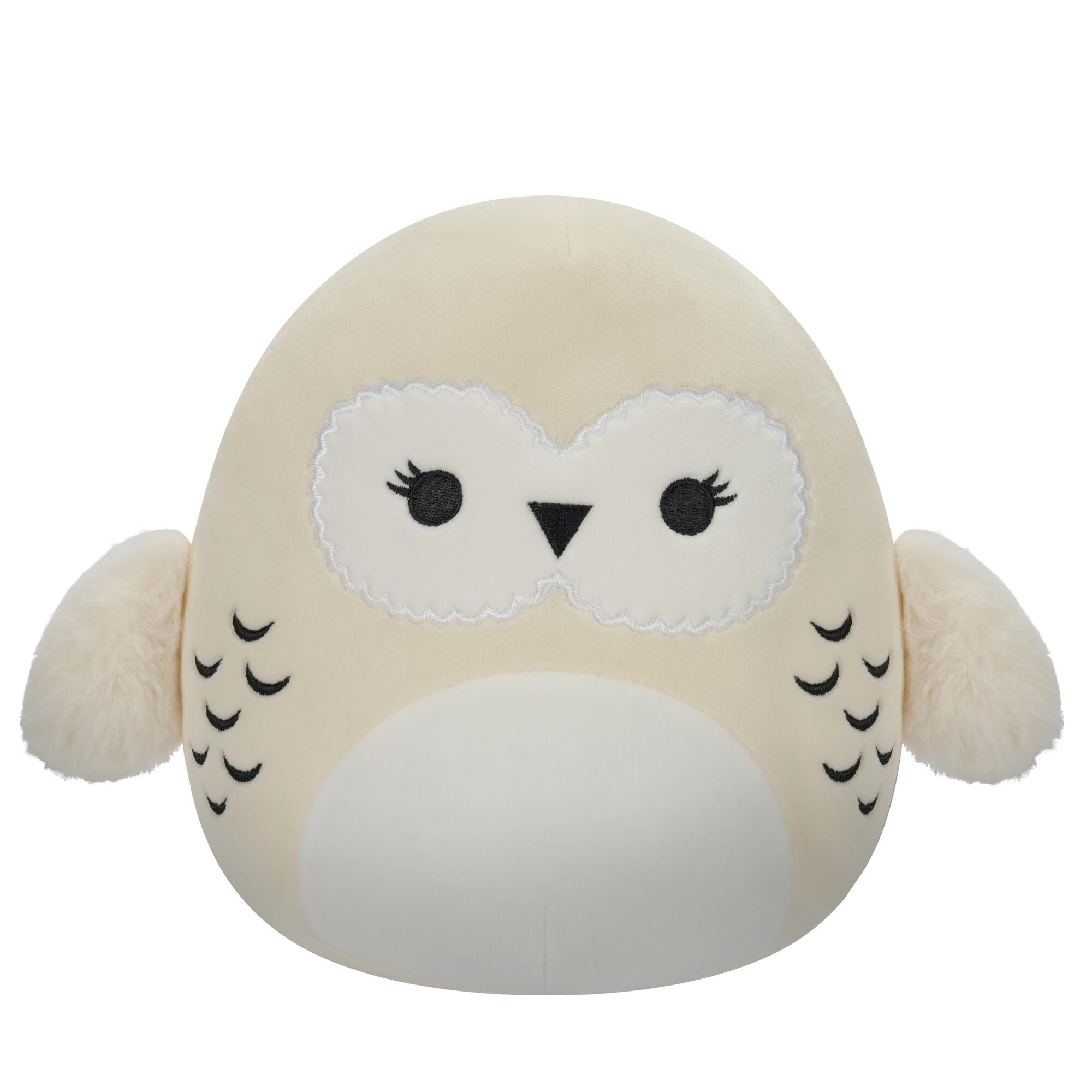 Squishmallows Hedwig 10-inch plush, front view, ultra-soft for cozy snuggles.