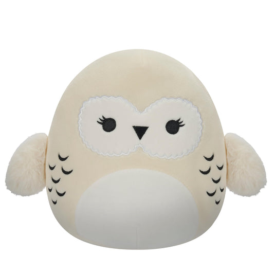 Squishmallows Hedwig 10-inch plush, front view, ultra-soft for cozy snuggles.