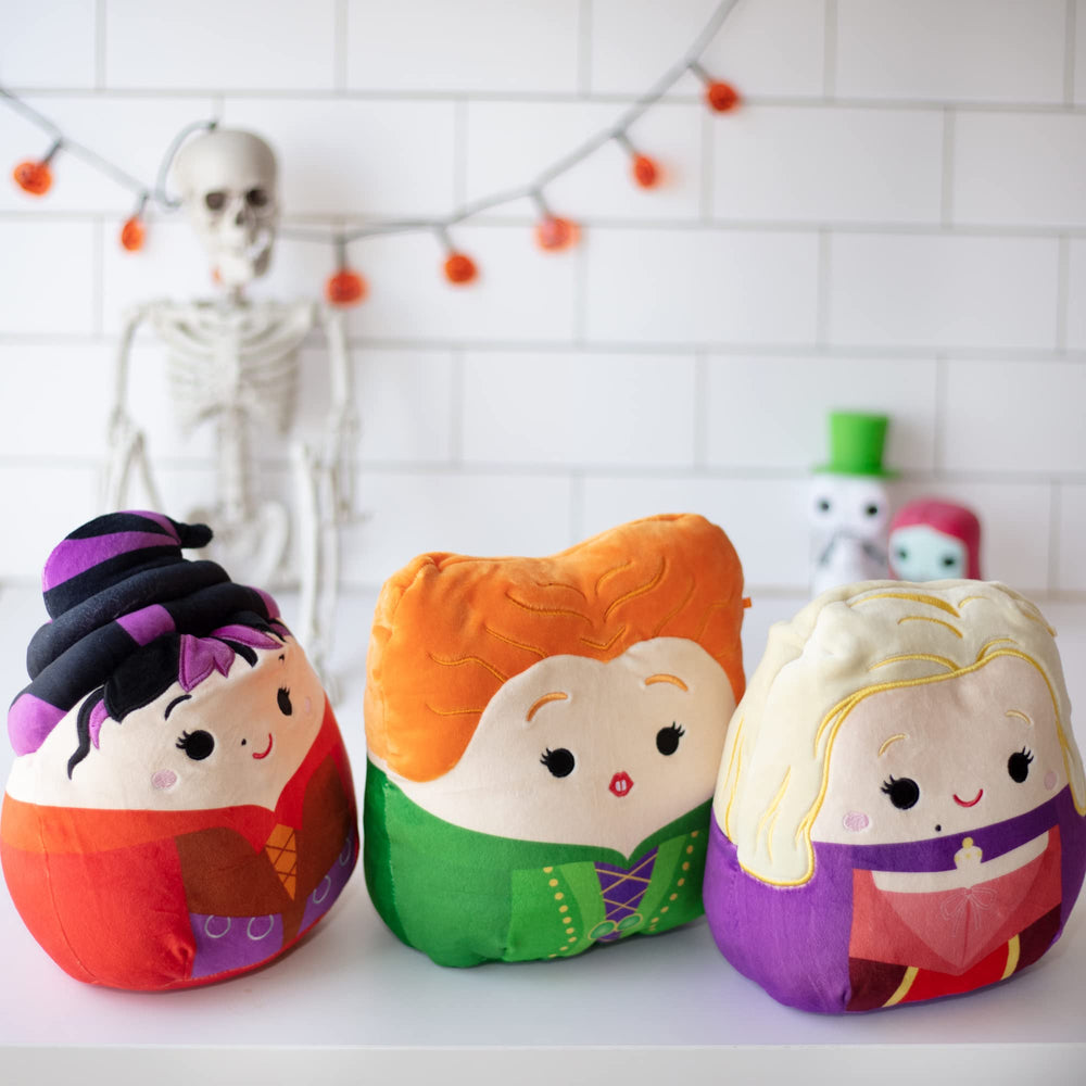 Close-up of ultra-soft Squishmallows plush texture for cuddling