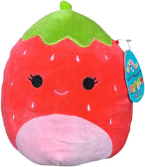 Squishmallows Scarlett Strawberry 8-inch plush is a cozy, collectible friend for cuddling and display.