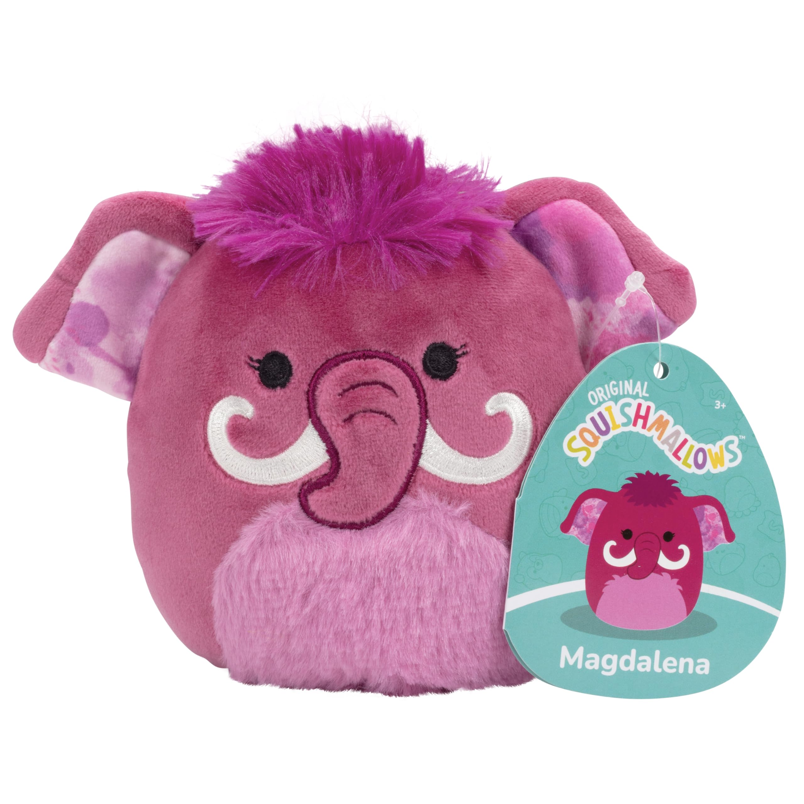 Squishmallows Magdalena Mammoth 5inch plush offers a soft, cuddly play companion