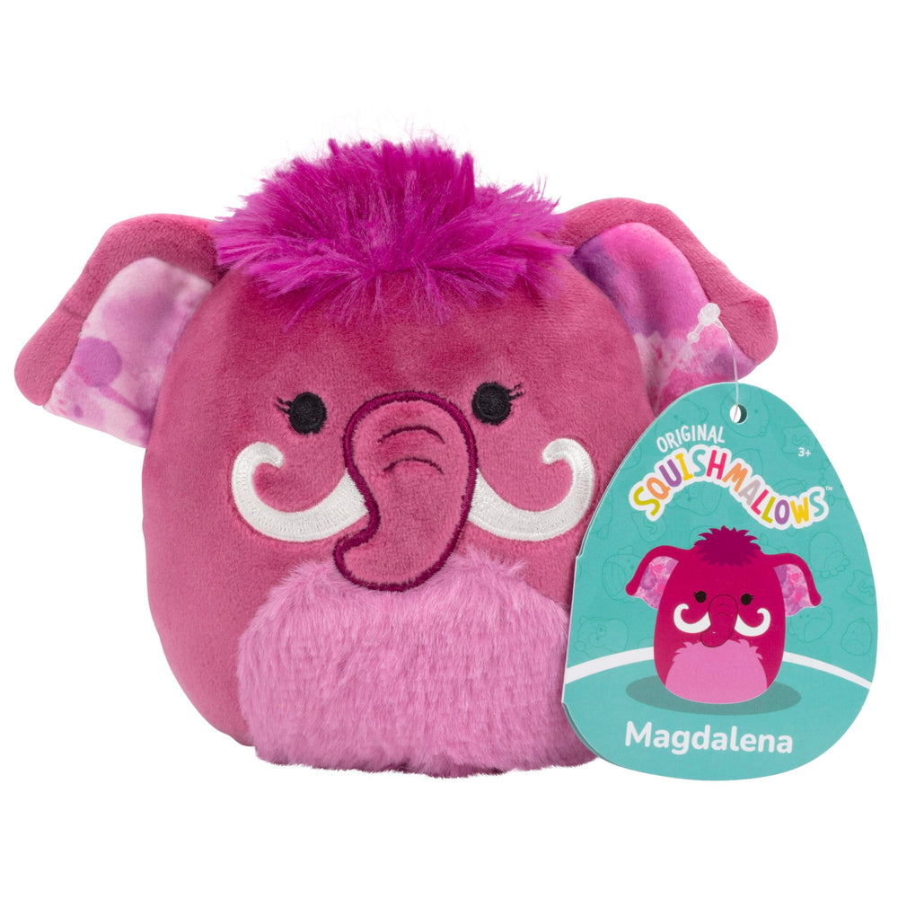 Squishmallows Magdalena Mammoth 5inch plush offers a soft, cuddly play companion