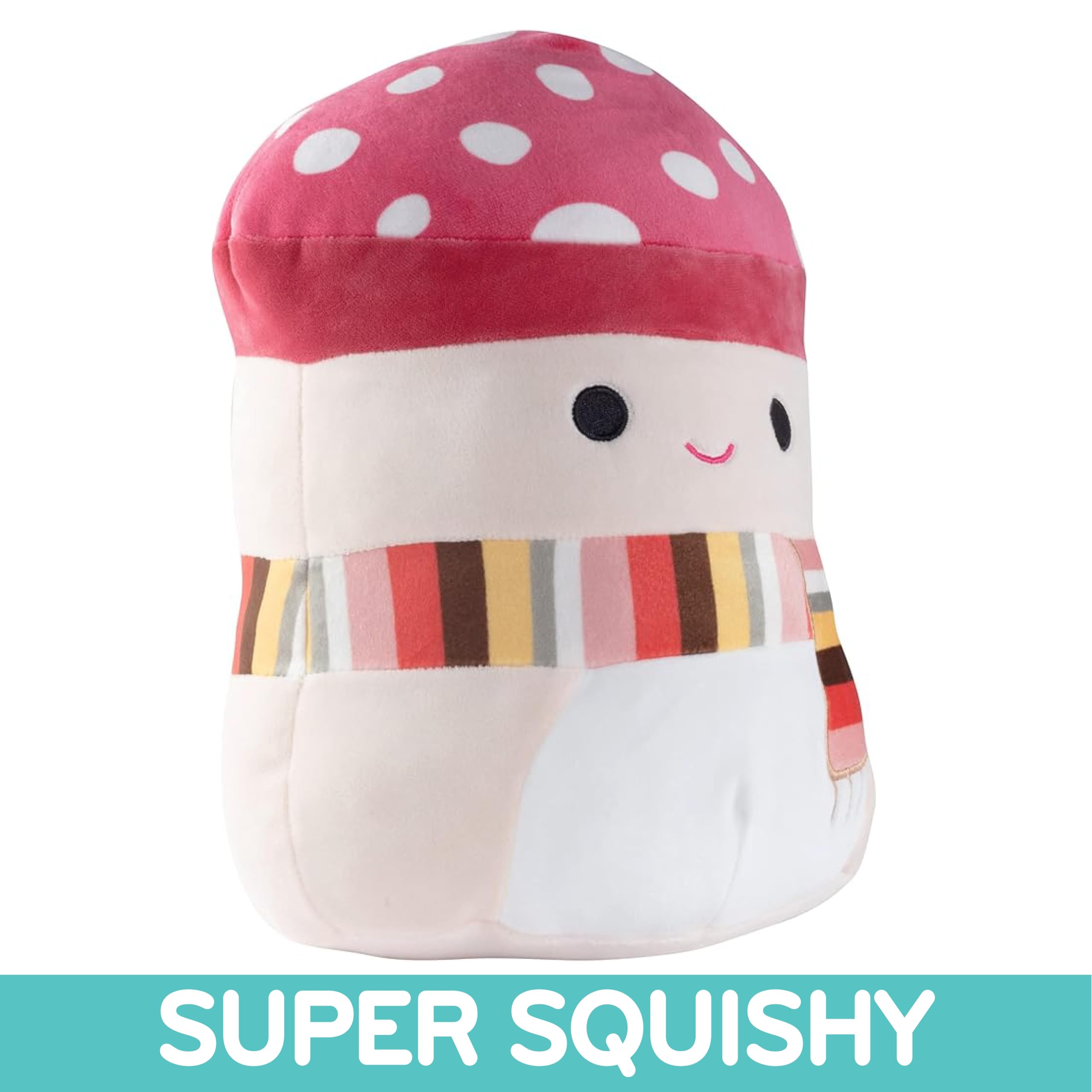 Squishmallows Malcolm premium-plush-material, soft texture for comforting playtime.