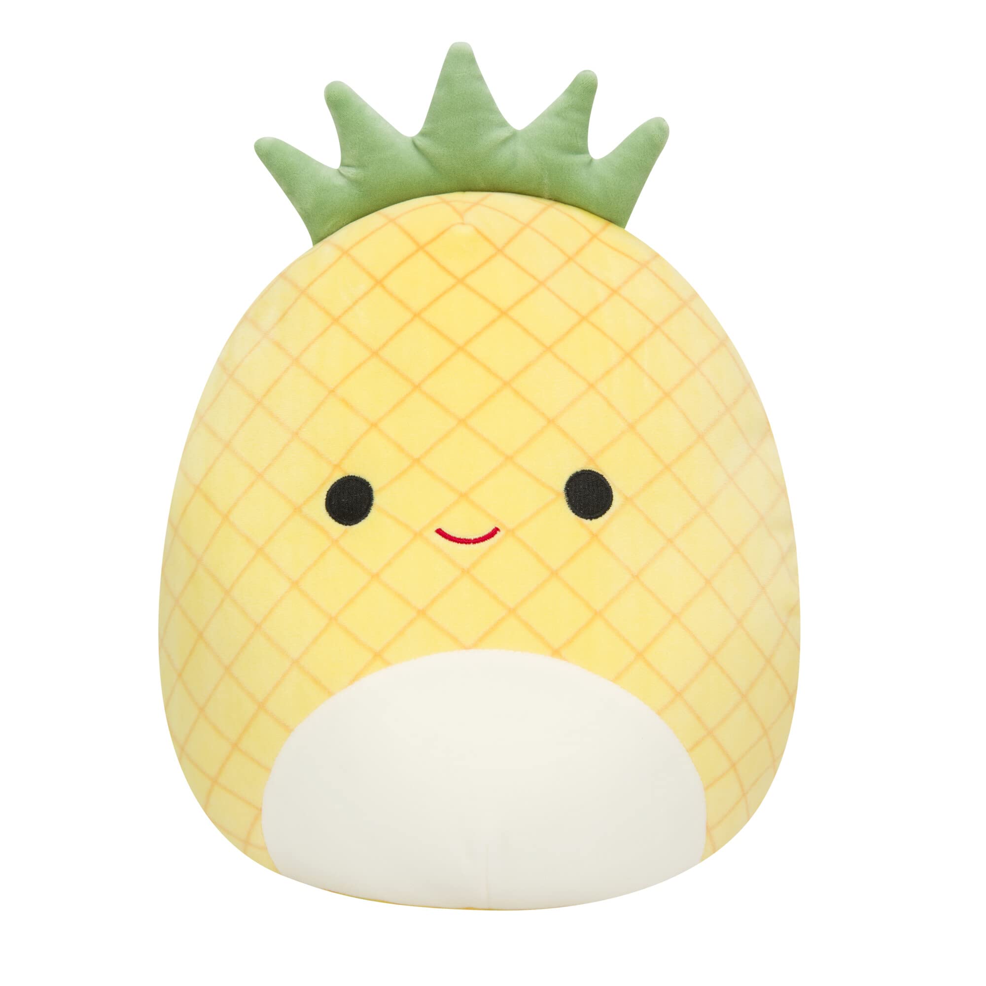Squishmallows Maui pineapple plush front view, ultra-soft cuddle buddy