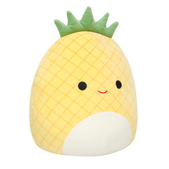 Squishmallows Maui pineapple side view showing size and pose