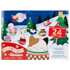Squishmallows Micromallows 24 mini plush lineup ideal for stocking stuffers.