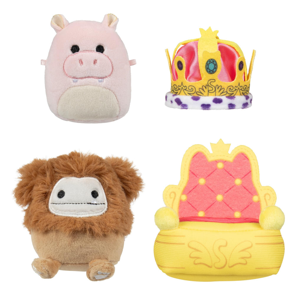 Squishmallows Micromallows Accessory Set Royal Parade, ideal for display and play