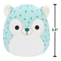 Squishmallows Micromallows bimbi-clown adds playful color to the setup.