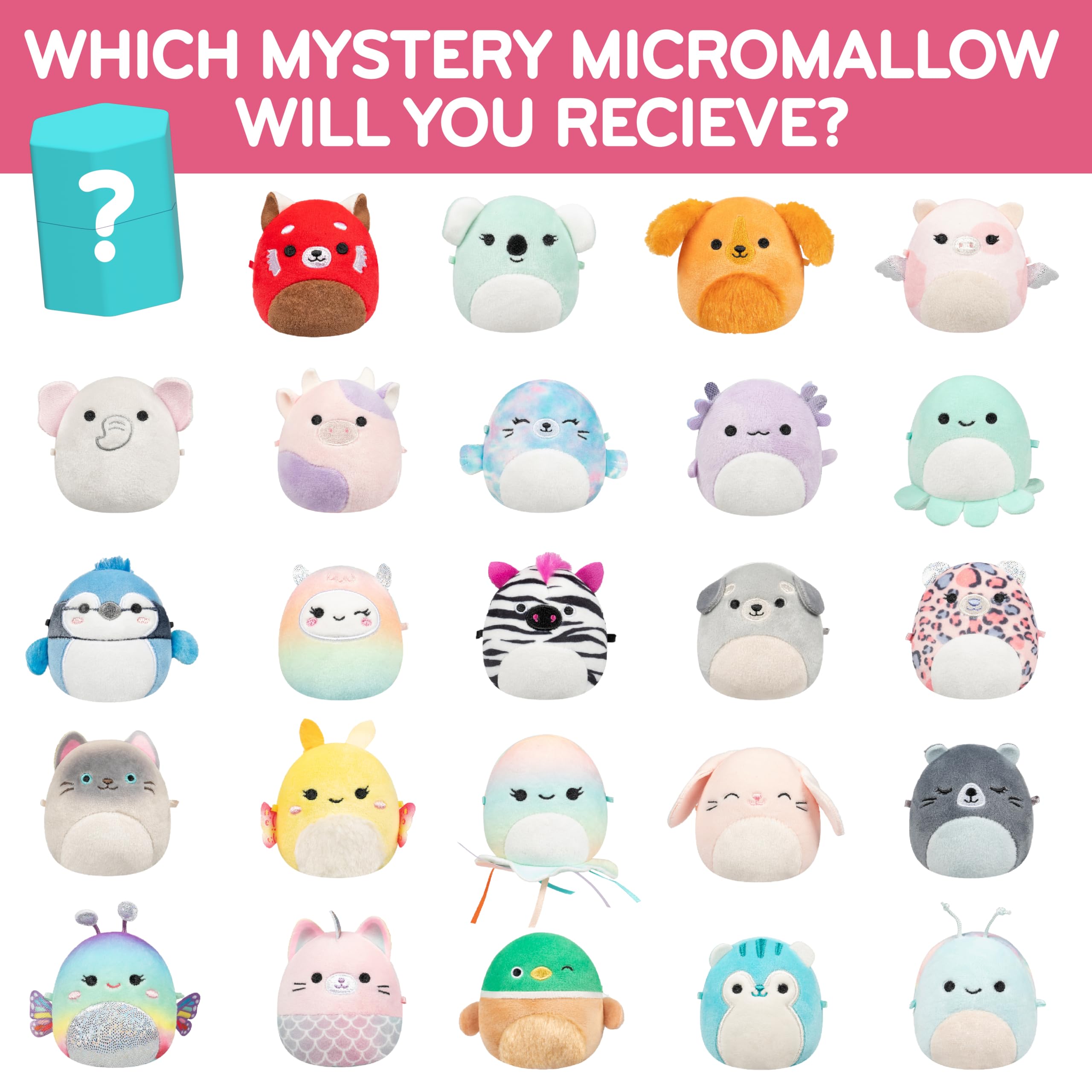 Squishmallows Micromallows mystery capsule unboxing with surprise mini plush.
