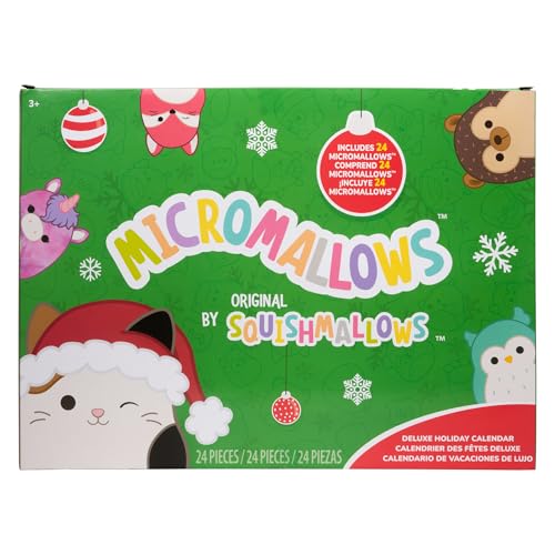 Squishmallows Nick Santa Claus Micromallow figure for holiday display.