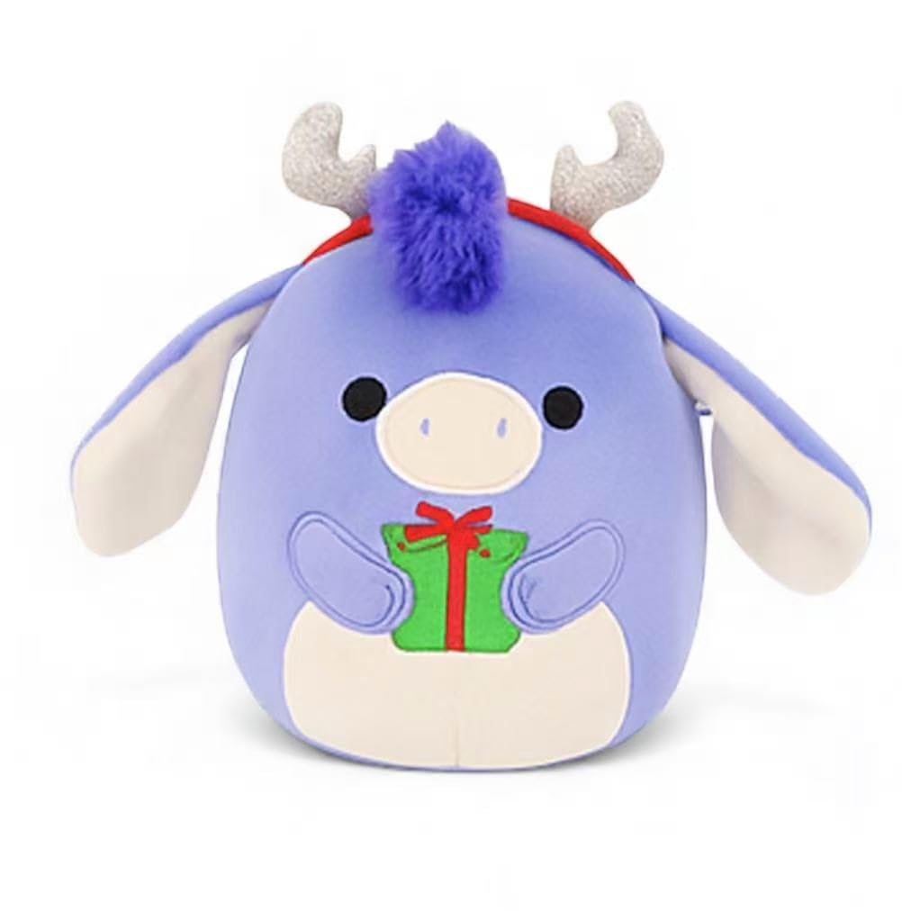 Squishmallows Milanda 8-inch Christmas squad plush for cuddling and play