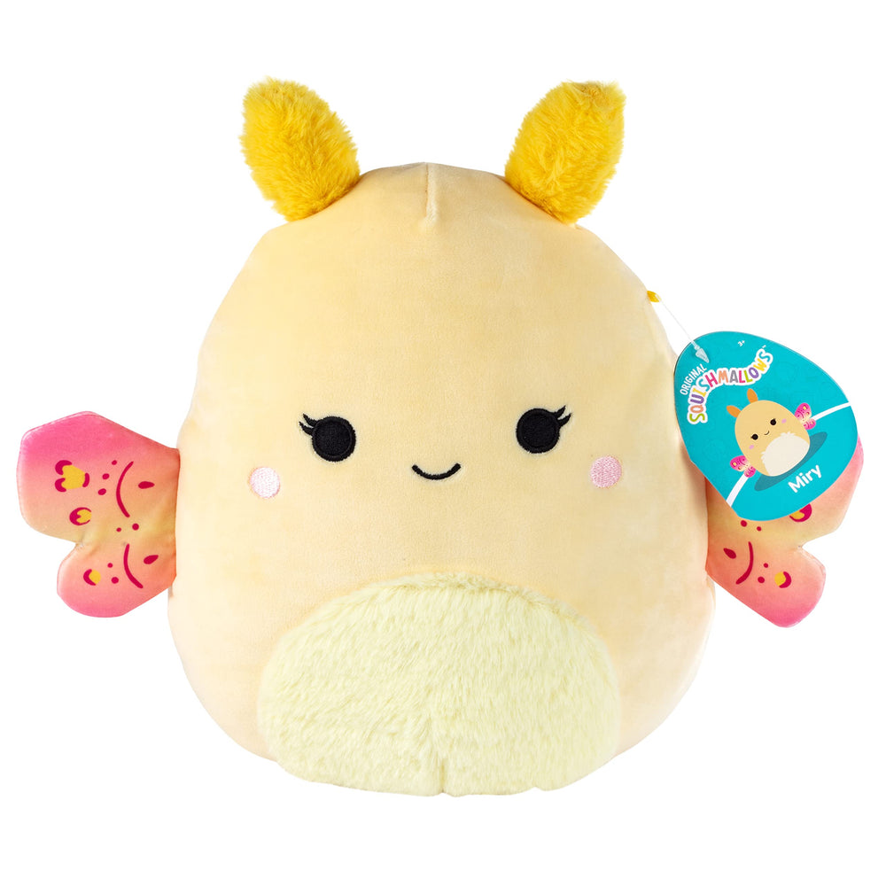 Squishmallows Miry the Moth front view plush ready for cuddles and play