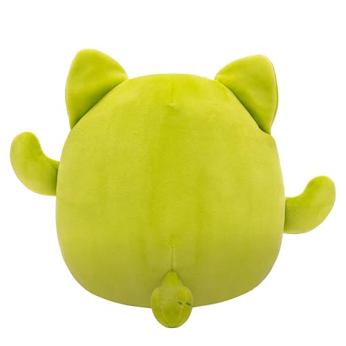 Squishmallows Ms. Miss Green Cactus Cat sitting pose as a desk buddy