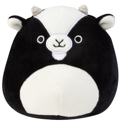 Squishmallows Mystery 5-inch goat plush, perfect for pretend play and sleepovers.