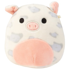 Squishmallows Mystery 5-inch pig plush, adorable farm friend for stories and hugs.