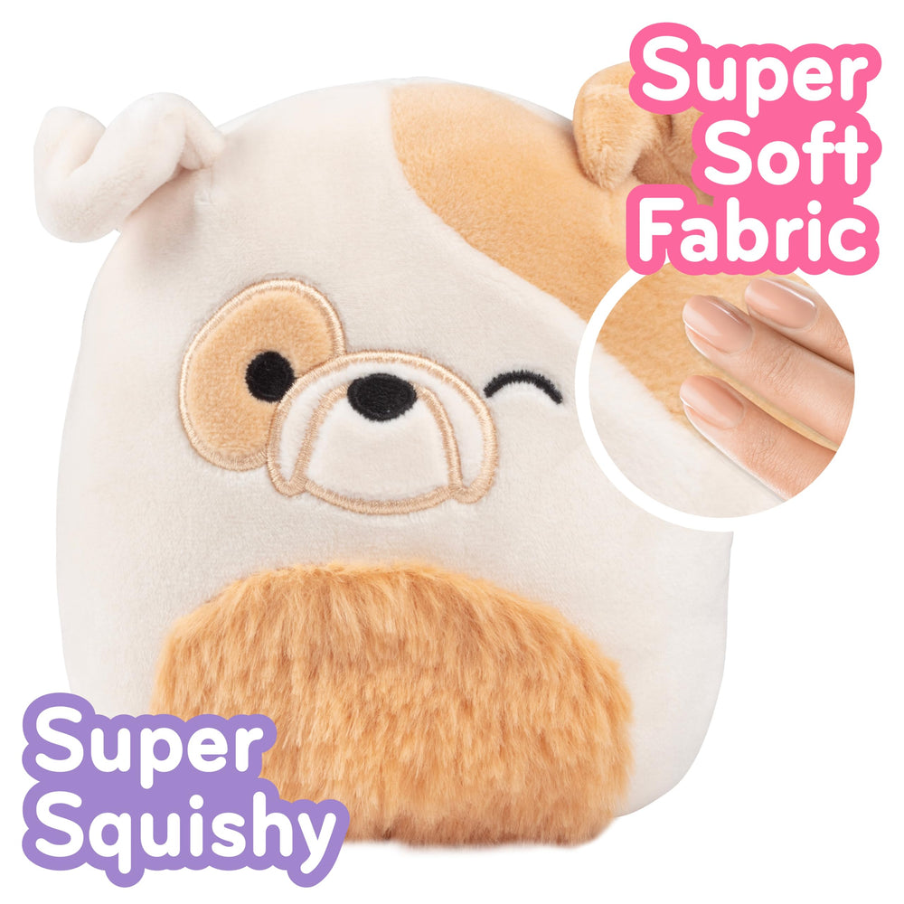 Three collectible Squishmallows 5-inch plush figures ready as a giftable surprise