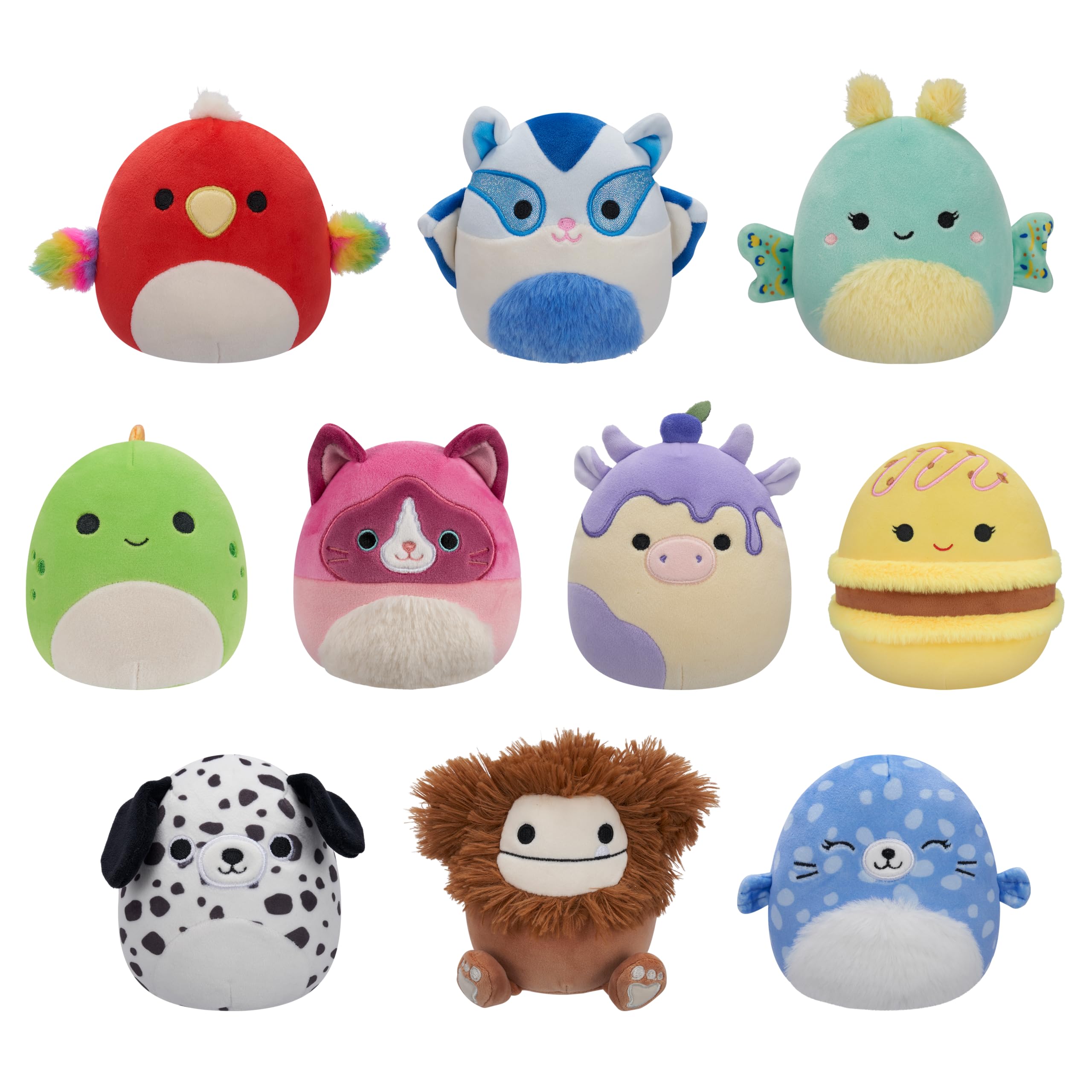Squishmallows Seanster the Stegosaurus plush ready for cozy travel cuddles