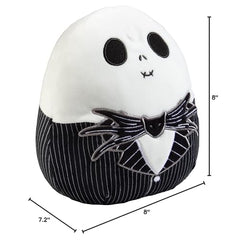 Squishmallows Jack Skellington 8-inch gift-ready plush for kids and fans