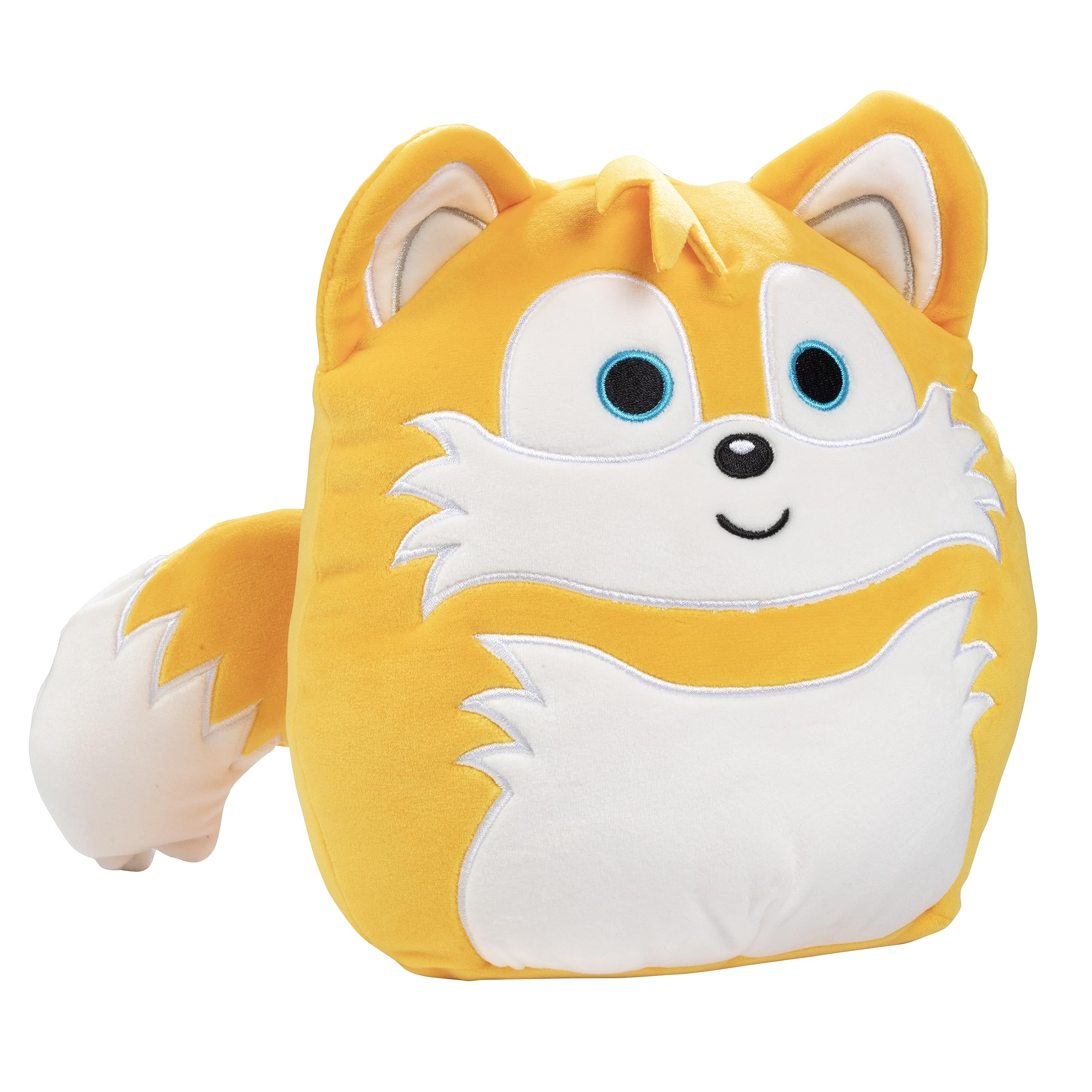 Squishmallows Tails 8-Inch plush sits upright for display.