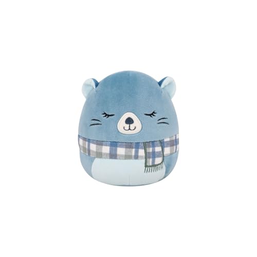 Squishmallows Original Harvest 4-Pack Rhett bulldog plush, cozy desk or lounge buddy.