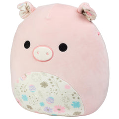 Squishmallows Peter the Easter Pig close-up fabric showing durable, cuddly fabric.