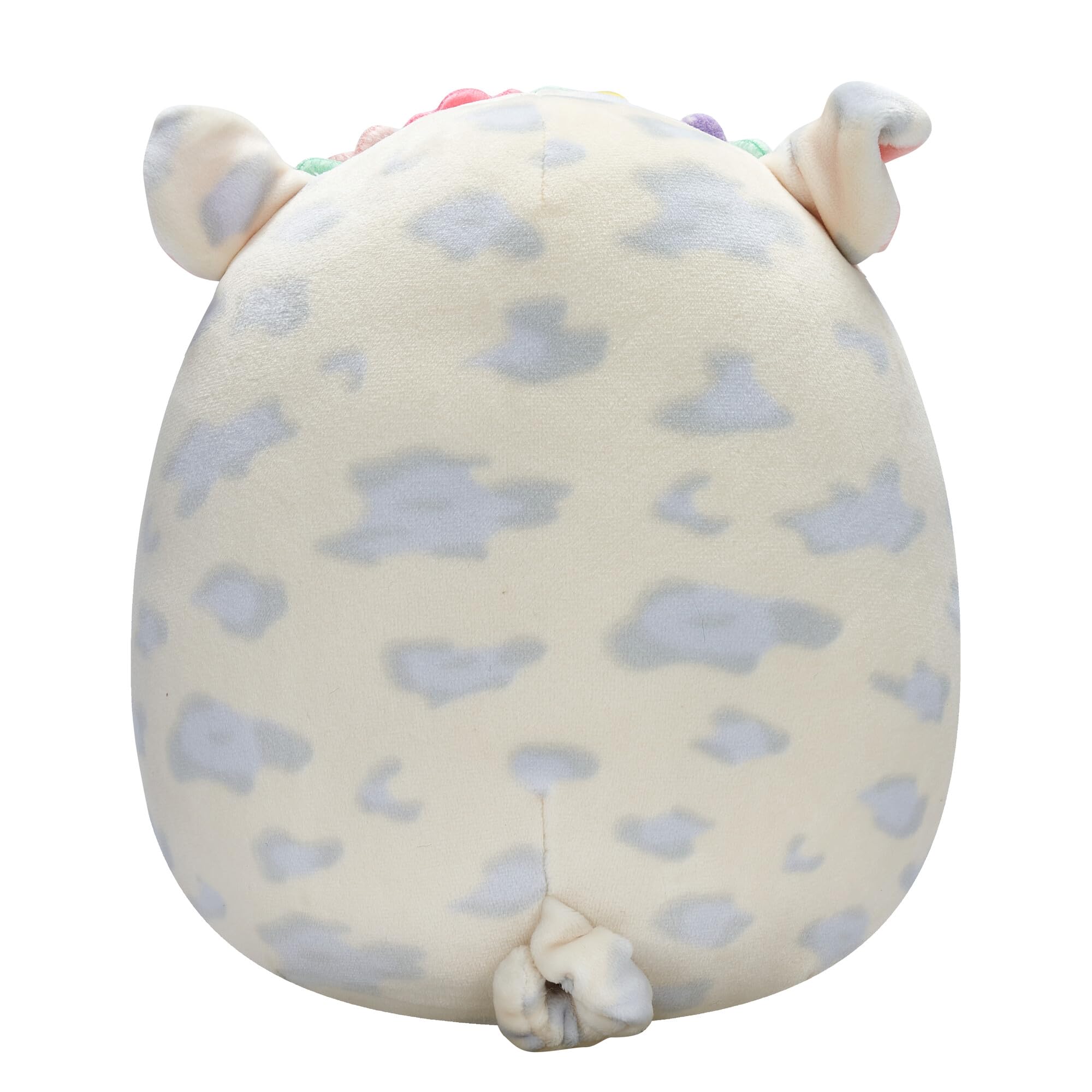 Rosie plush on a car seat to illustrate travel-friendly fun.