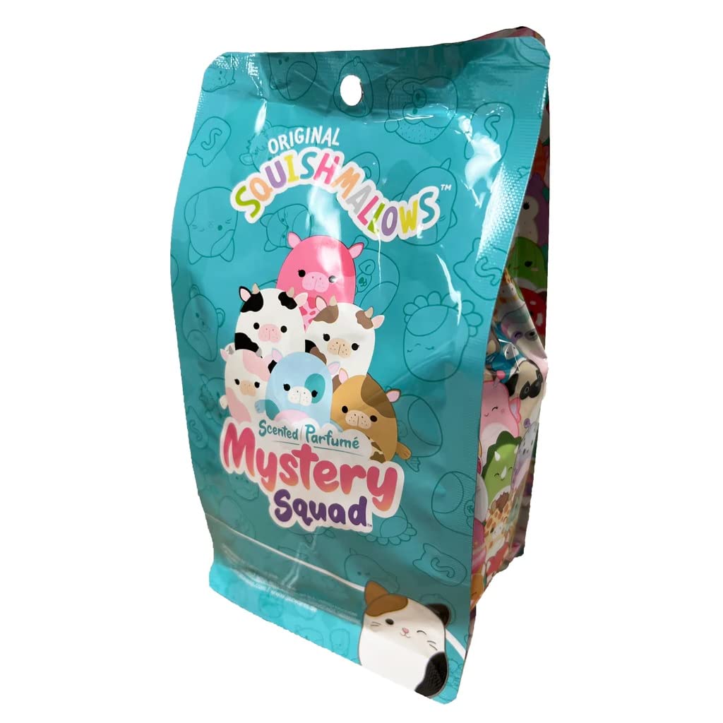 Squishmallows Sea Cow mini 5-inch blind bag plush for on-the-go cuddles.