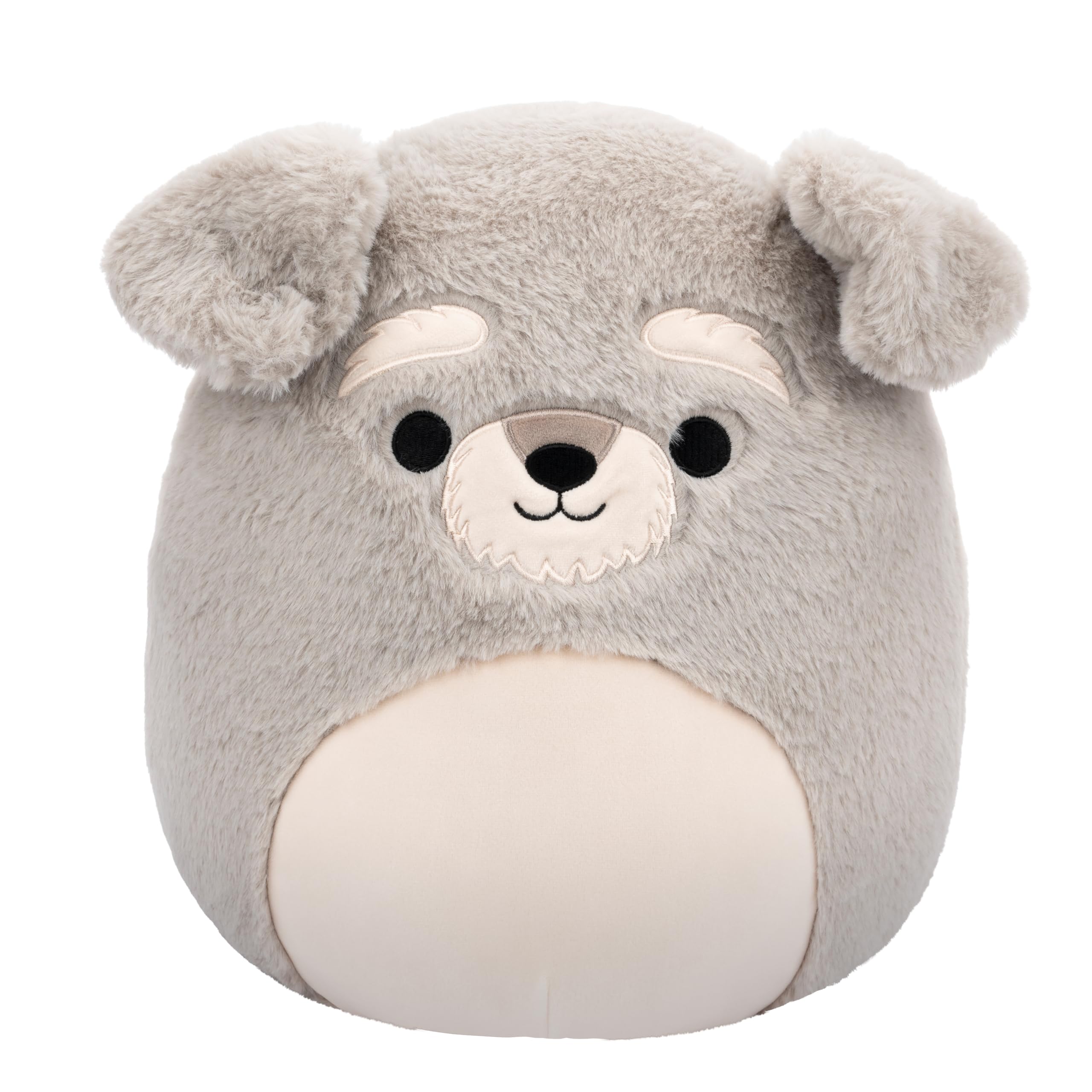 Squishmallows Shaun the Schnauzer 30 cm plush, rare exclusive 2024, cuddly and inviting.