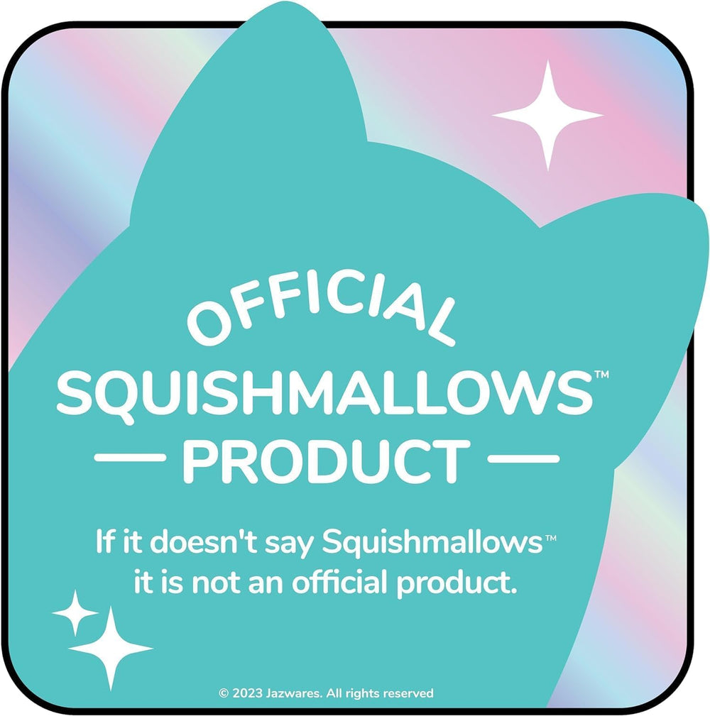 Squishmallows Squishville mini plush on car ride, comforting travel buddy