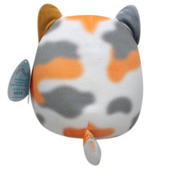 Squishmallows Tahoe tortoiseshell cat ultrasoft fur texture for cozy snuggles.