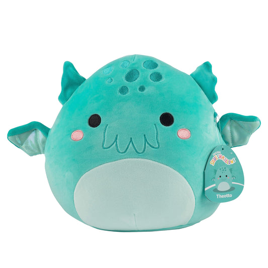 Squishmallows Theotto Cthulhu 10-inch front view plush ideal for cozy snuggles and display.