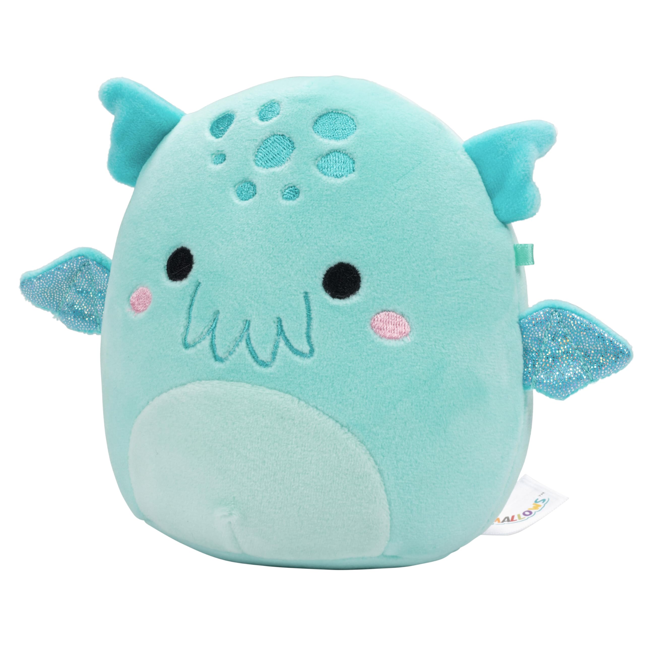 Squishmallows Theotto Cthulhu 5-inch plush, texture closeup, ultra-soft material