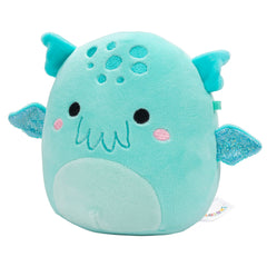 Squishmallows Theotto Cthulhu 5-inch plush, texture closeup, ultra-soft material