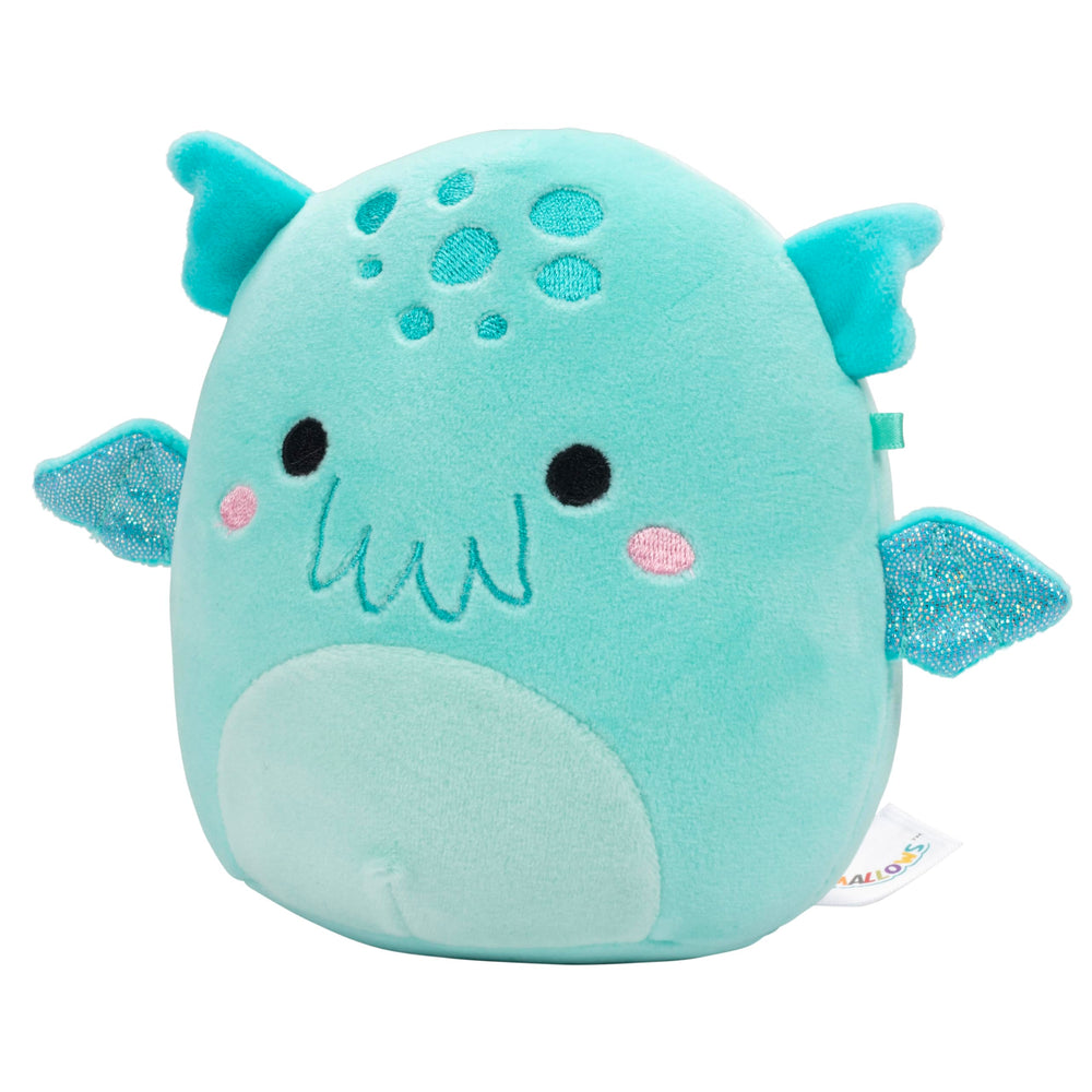 Squishmallows Theotto Cthulhu 5-inch plush, texture closeup, ultra-soft material