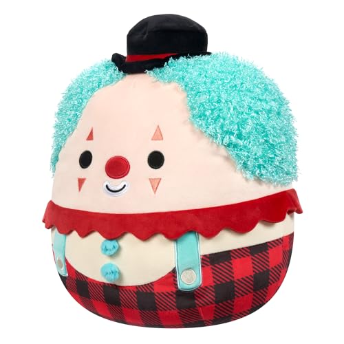 Squishmallows Ukee teal hair close-up highlights plush softness for snuggle time.