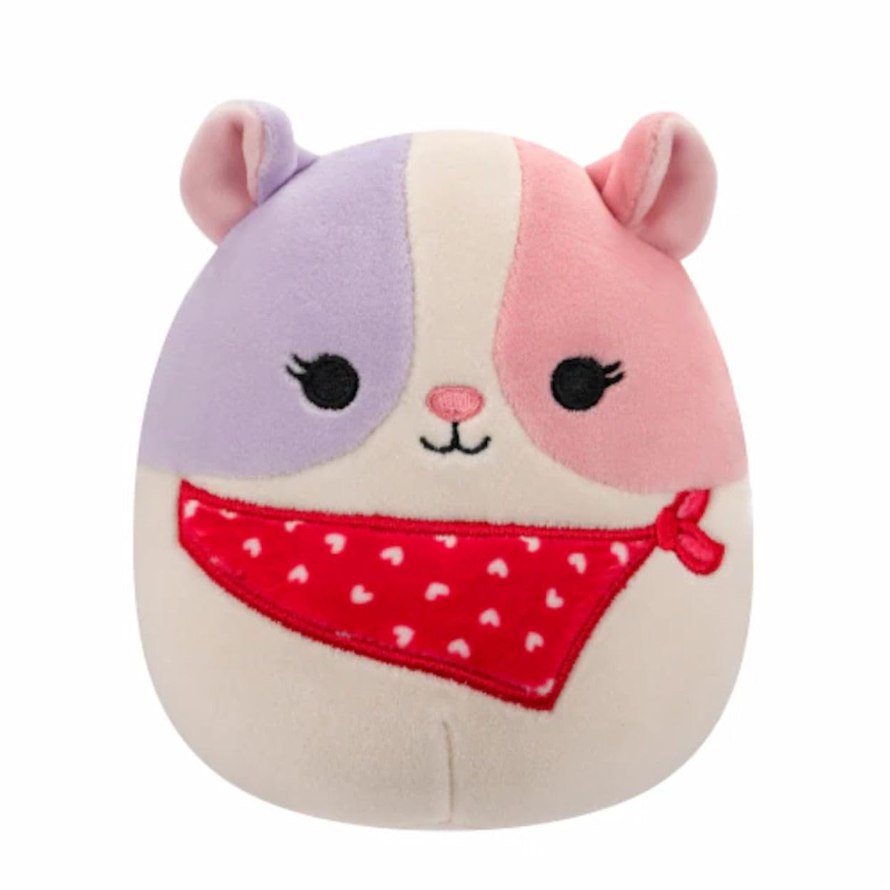 Squishmallows Niven guinea pig with bandana plush for cozy hugs and gifting.