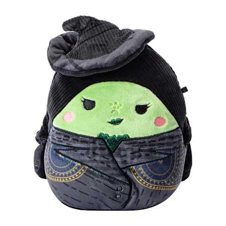 Squishmallows Wicked Elphaba 7-inch plush ready for hugs and play.