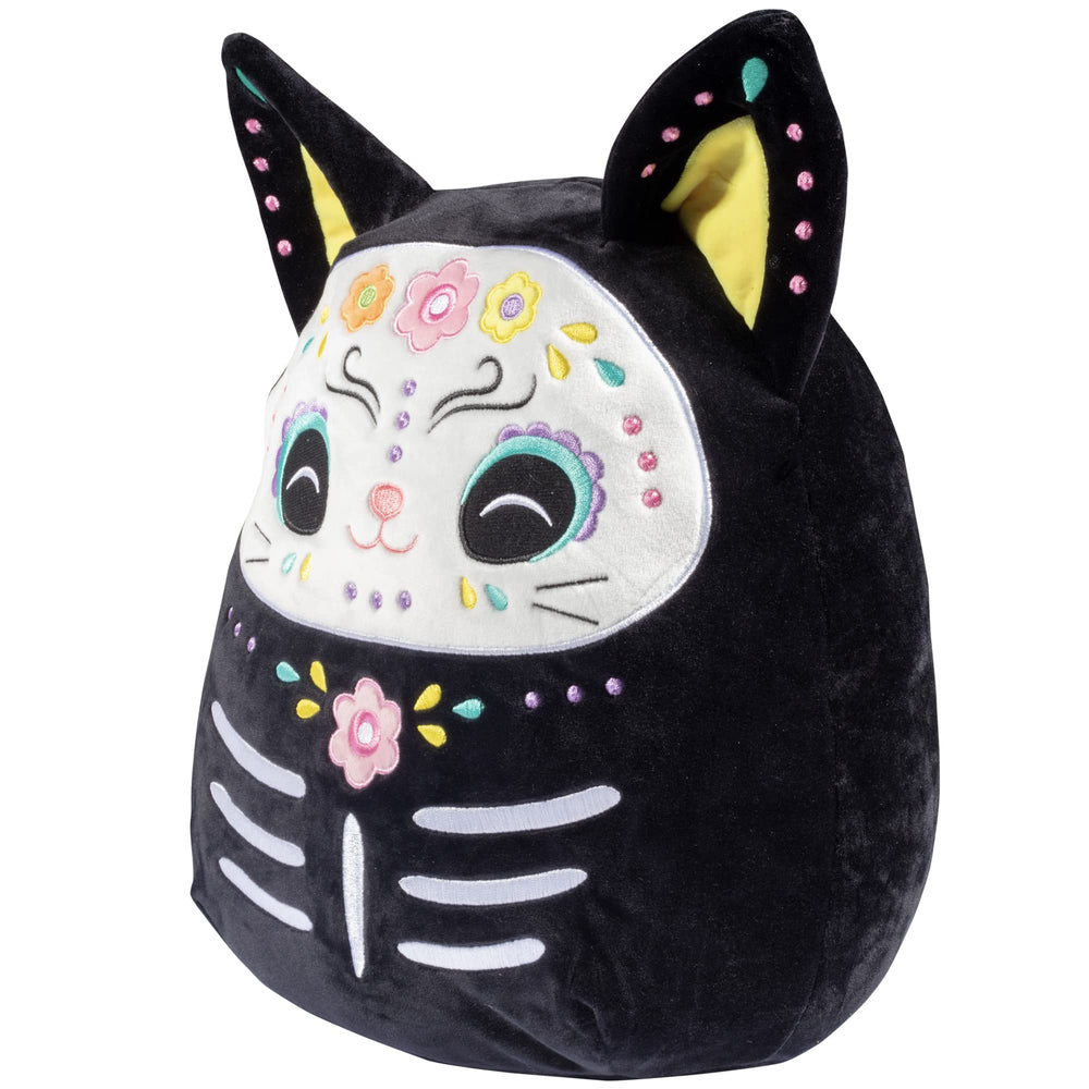 Squishmallows Zelina ultra-soft plush invites comforting cuddles during movie nights.