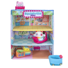 Squishville arcade machine adds arcade fun to the mall playset.
