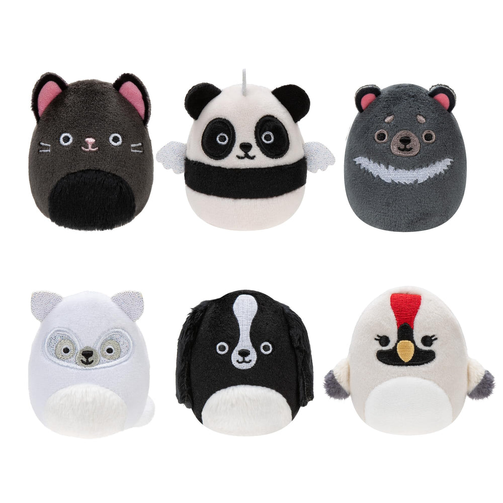 Squishville Tajo 2-inch plush with bold black fur, ideal for cuddles