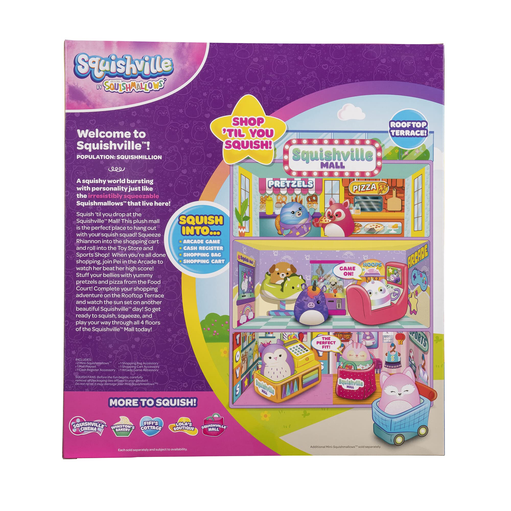 Squishville food cart sparks snack-time storytelling and imaginative play.