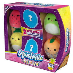 Squishville gift-ready plush pack ideal for birthday surprises.