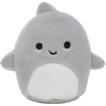 Squishville Sealife mini otter plush, soft texture ideal for gentle squeezes.