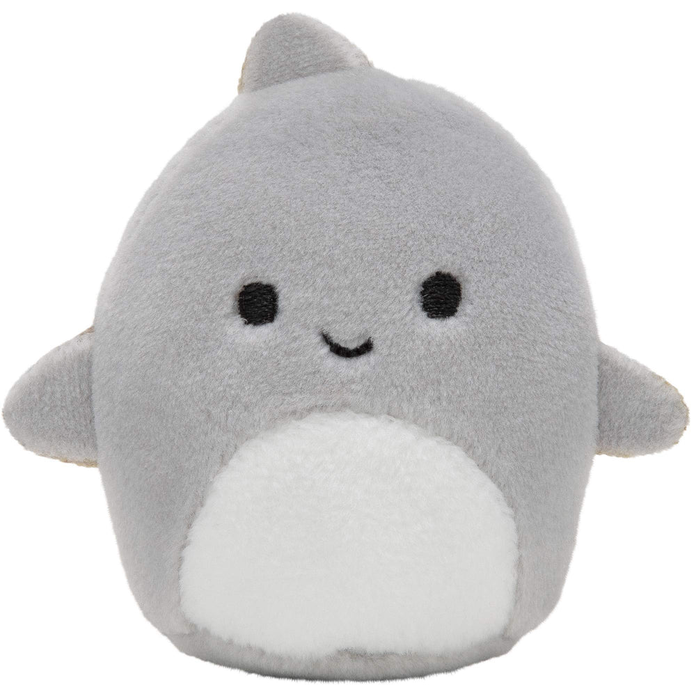 Squishville Sealife mini otter plush, soft texture ideal for gentle squeezes.
