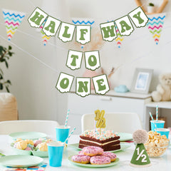 Squway six month milestone decor green for picture moments