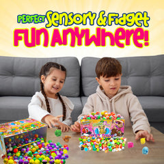 Kids can collect, trade, and enjoy these tactile toys during celebrations.