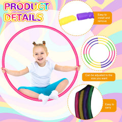 Sratte color hoops for gymnastics and dog agility training
