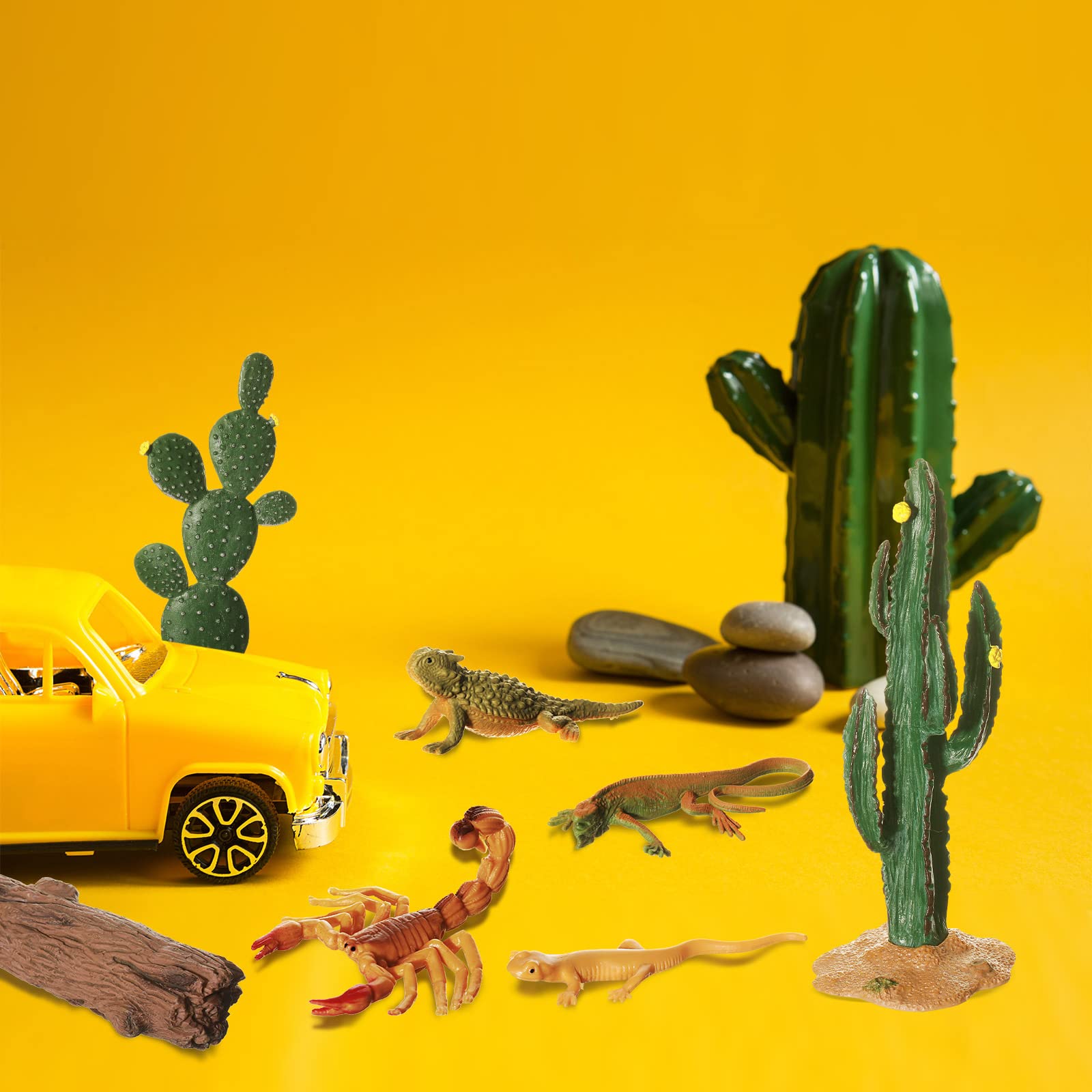 Sratte mixed cactus models adding desert texture to dioramas