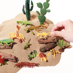 Sratte scorpion figurine as part of the desert diorama kit