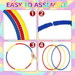 Sratte detachable hoop showing 24, 28, 32 inch sizes